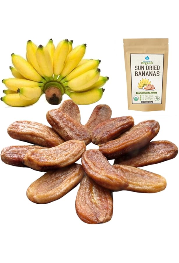 Amazon.com: Jiraporn Solar Dried Natural Banana Flat Shape 240g